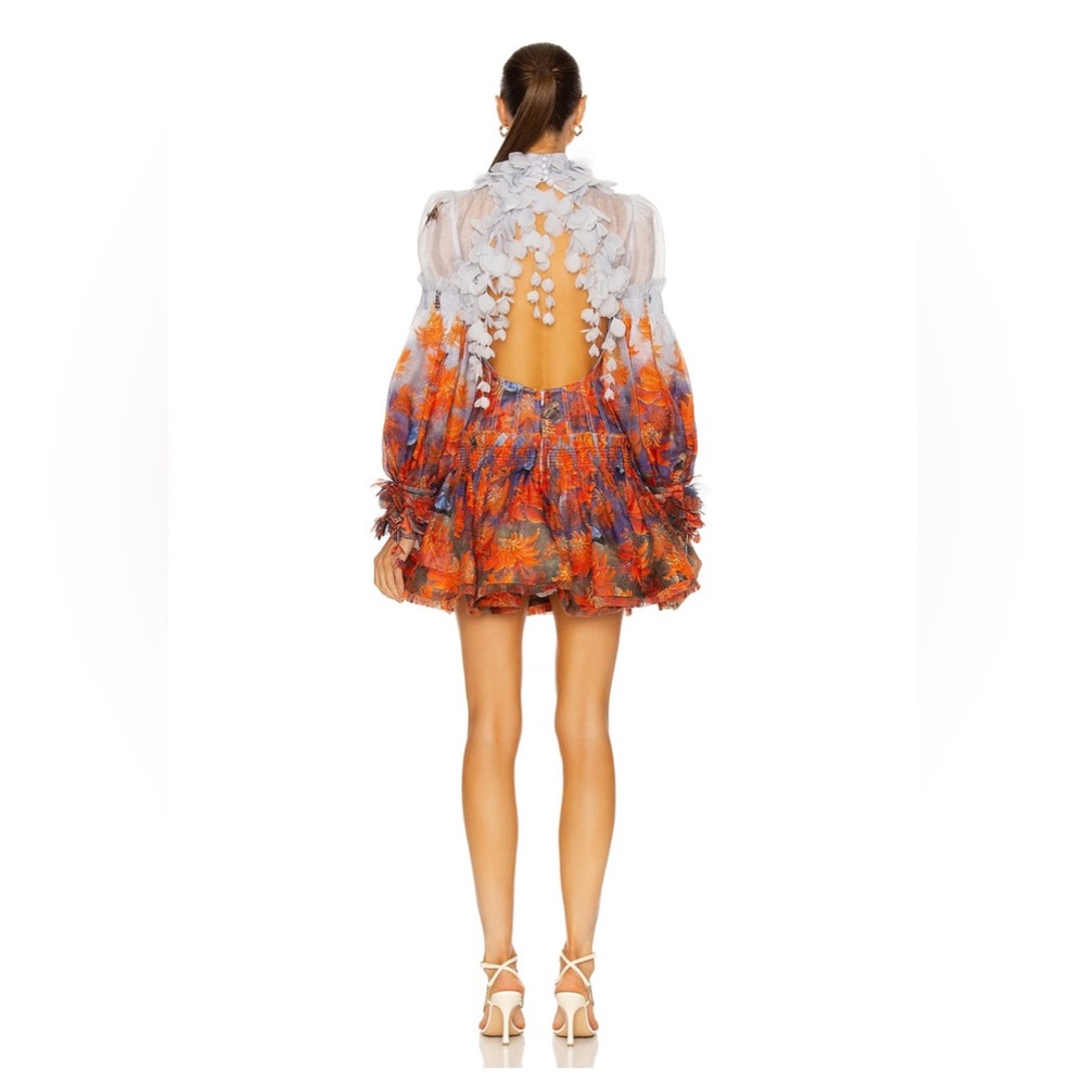 ✨Botanica Mini Dress in Zimmermann's Spring 2021 "Wild Botanica" Collection✨ - Picture 8 of 9